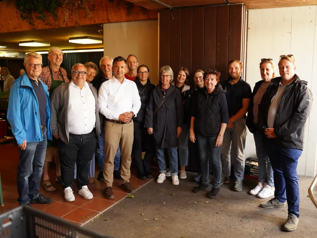 Harder Bürgermeister besucht Team TDD Ausgabesellte Hard_5Sept25