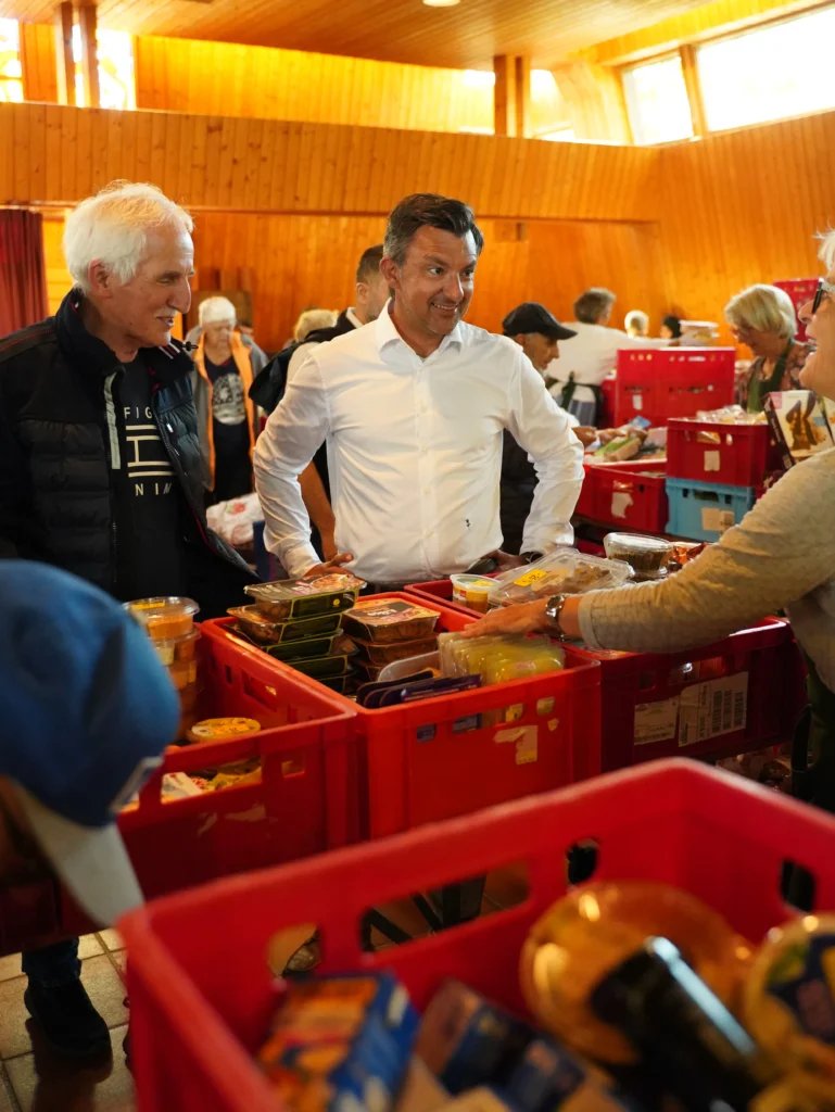 Dr. Staudinger und Elmar Stüttler