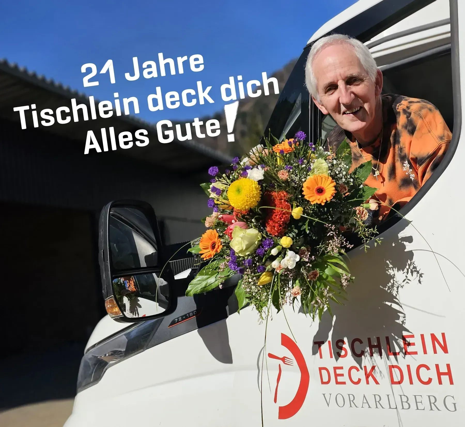 Verteilen statt Vernichten 1 21 Jahre Happy Birthday TischleinDeckDich 1 1 1