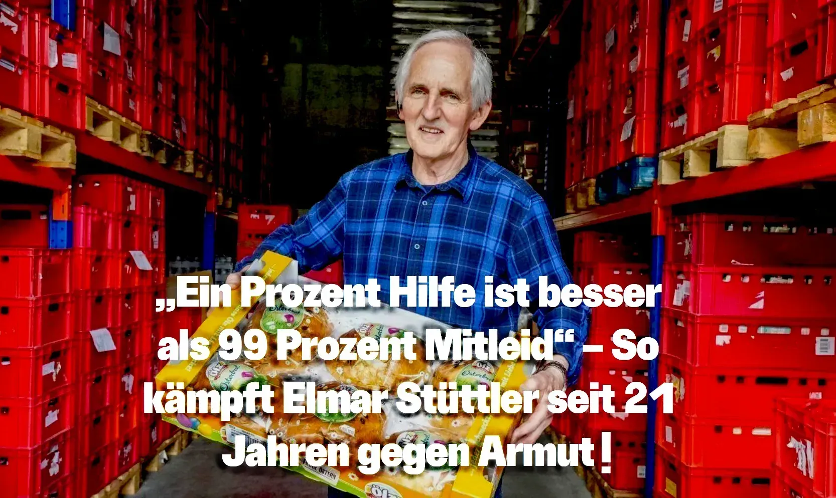 Verteilen statt Vernichten 4 1 % Hilfe ist besser als 99% Mitleid!